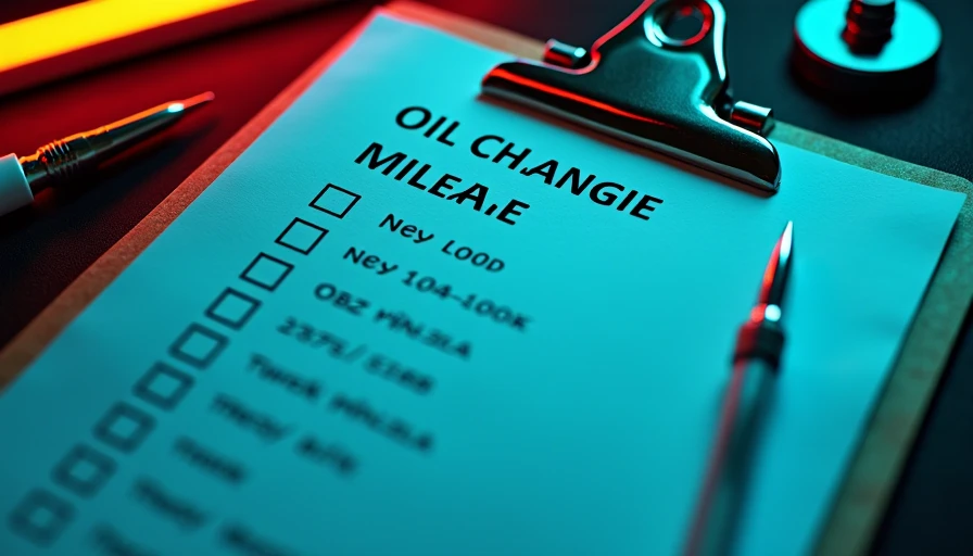 Visual context for hybrid oil change interval