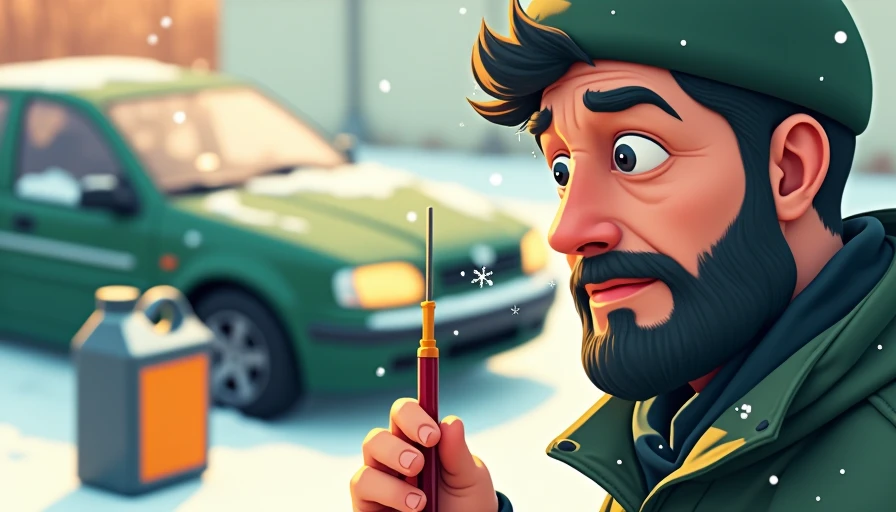 Visual context for synthetic oil winter performance