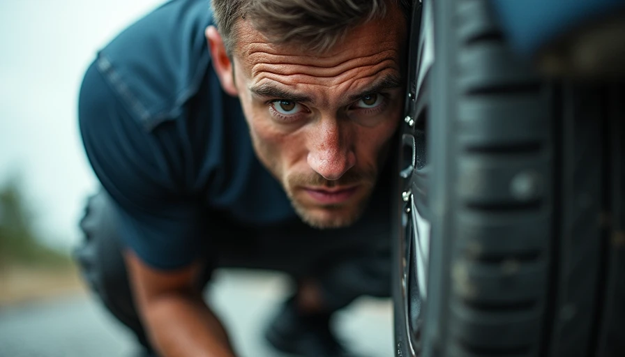 Visual context for how long does it take to change a tire