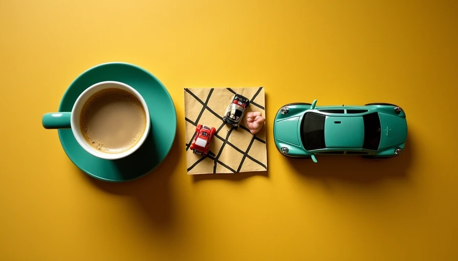 Visual context for defensive driving tips vs aggressive driving