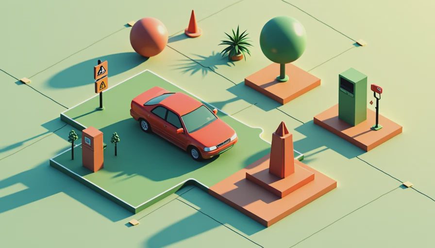 Visual context for us highway map