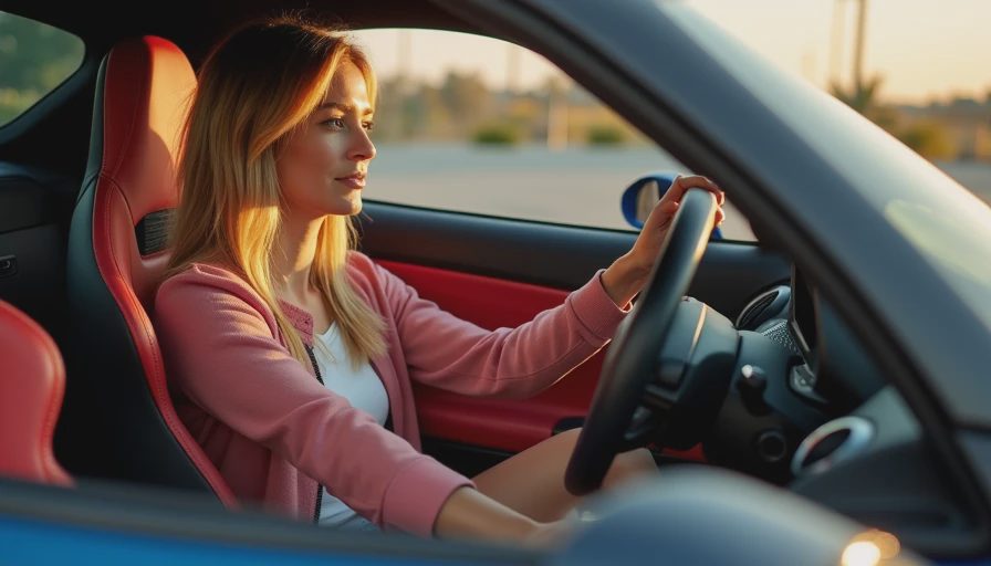 Visual context for c8 corvette interior