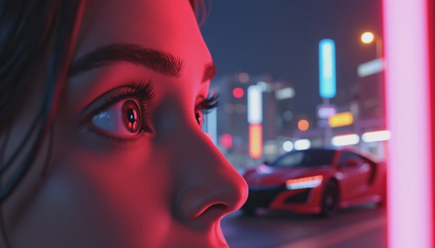 Illustration for new acura nsx redesign
