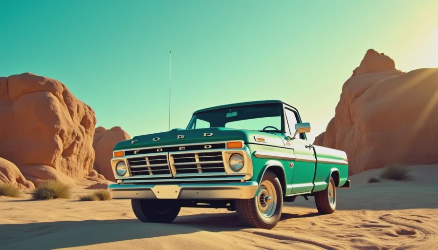 Illustration for bullnose ford