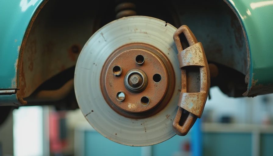 Visual context for what does a bad caliper sound like
