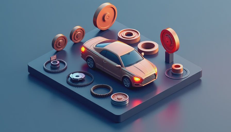 Illustration for crank pulley noise