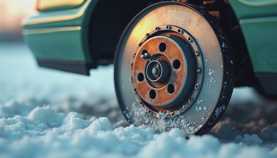 Illustration for brake inspection tips for salty climates