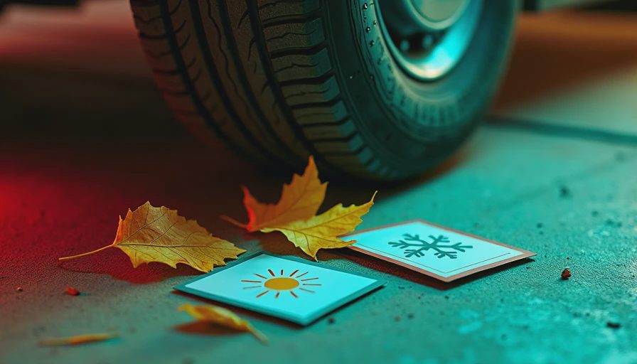 Visual context for seasonal auto care tips