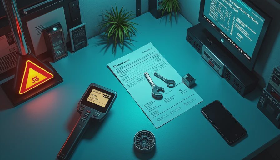 Illustration for check engine light
